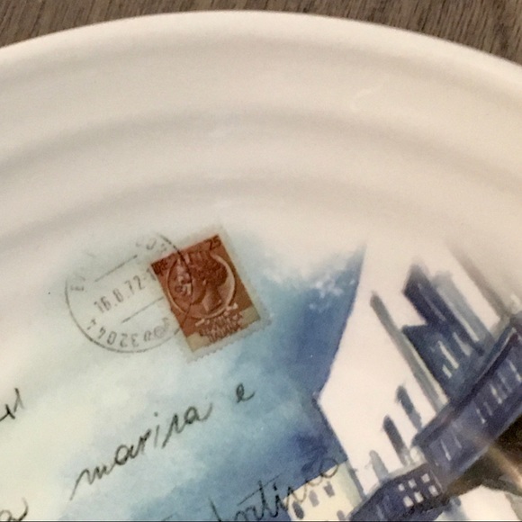 New Set 2 Ceramica Cuoro 9” Bowls Italian Scene - Picture 6 of 11